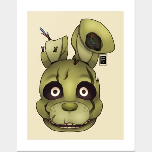 Springtrap Icon Posters and Art